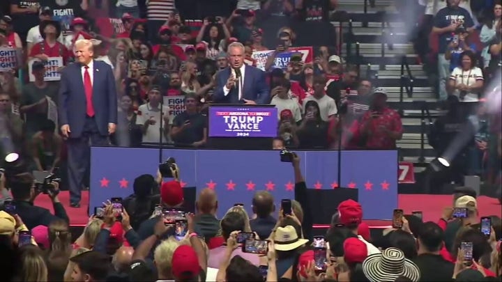 RFK Jr. joins Trump at Arizona campaign rally