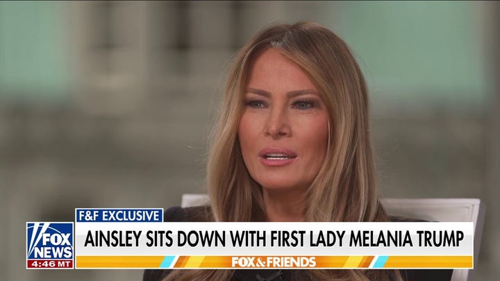 Melania Trump talks Amazon documentary, second transition during sit-down interview