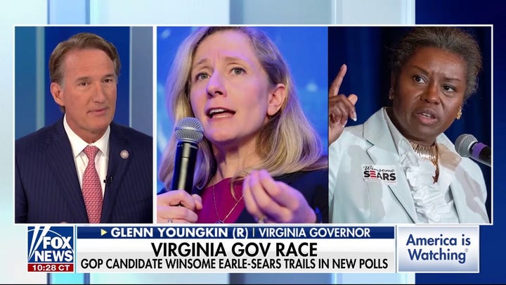 Glenn Youngkin: Spanberger is on the ‘wrong side of every single issue’