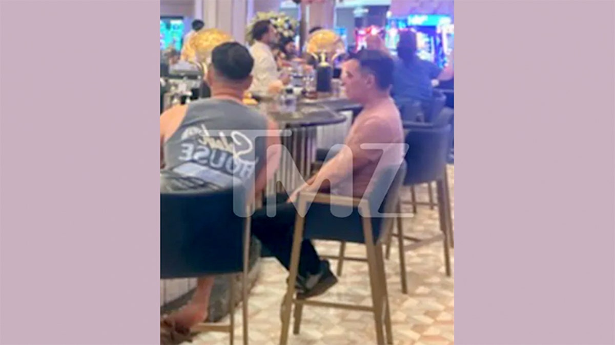 Rep. Robert Garcia, D-Calif., in Las Vegas. Credit TMZ