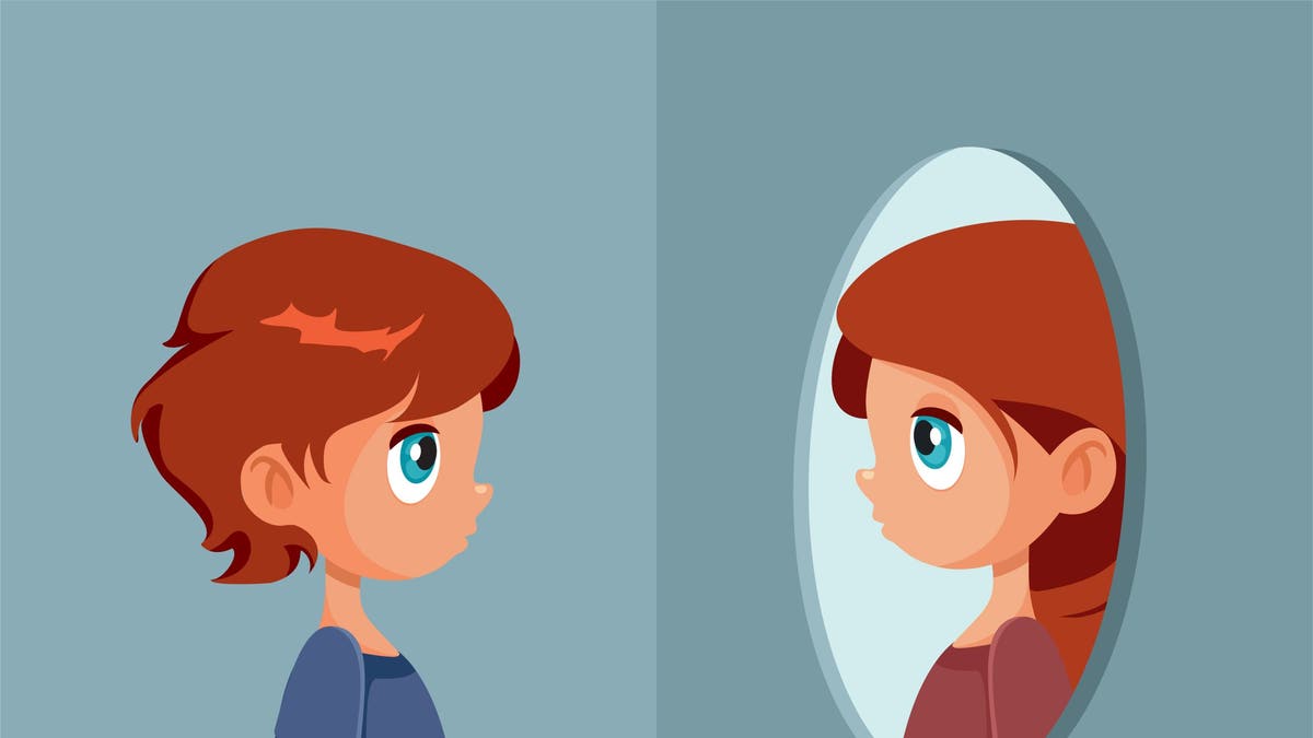 Little boy, who is strugglng with their gender, identifying as a girl